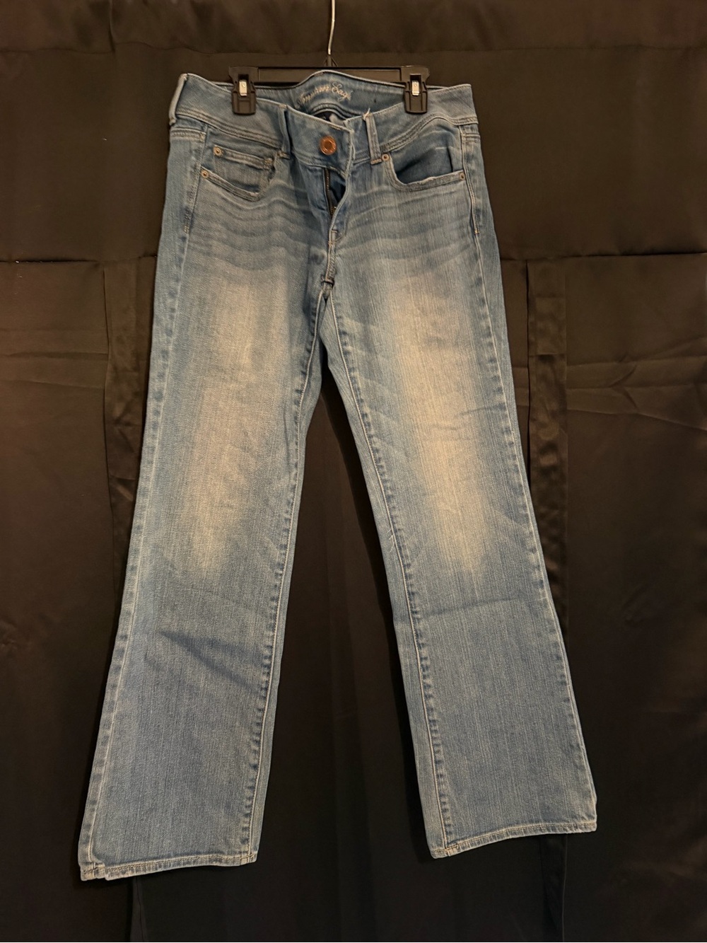 American Eagle Light Blue Women's Slim Boot Jeans